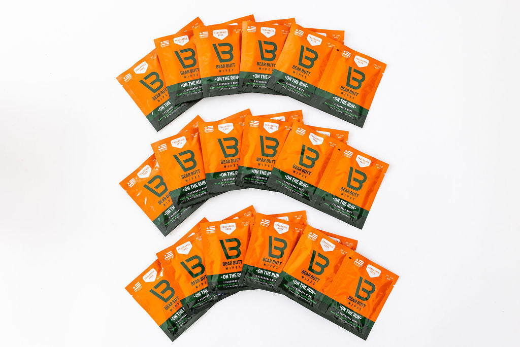 Bear Butt Wipes - Single Use Pairs